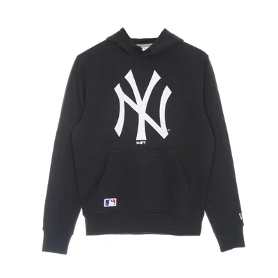 New Era Men's Hoodie Mlb Nos Po Hoody Neyyan Navy/white In Black