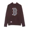 New Era Men's Hoodie Mlb Seasonal Team Logo Hoodie Bosred Maroon In Burgundy