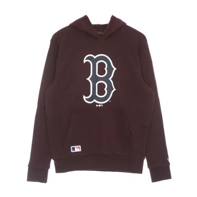 New Era Men's Hoodie Mlb Seasonal Team Logo Hoodie Bosred Maroon In Burgundy