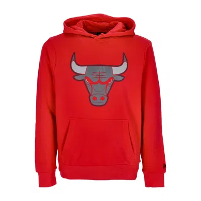 New Era Men's Hoodie Nba Outline Logo Po Hoodie Chibul Front Door Red/black