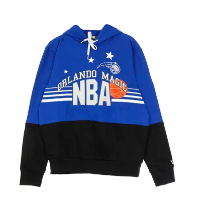 New Era Men's Hoodie Nba Throw Back Hoodie Orlmag In Blue