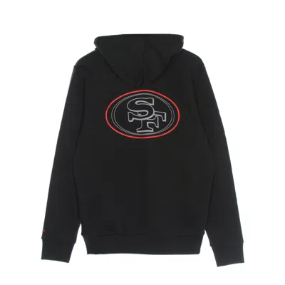 New Era Men's Hoodie Nfl Outline Logo Po Hoodie Saf49e In Black