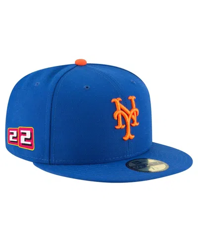 New Era Men's Juan Soto Royal New York Mets 2025 Player's Weekend 59fifty Fitted Hat In Blue