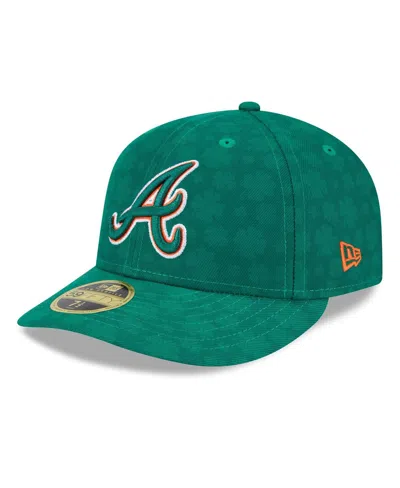 New Era Men's Kelly Green Atlanta Braves St. Patrick's Day Low Profile 59fifty Fitted Hat