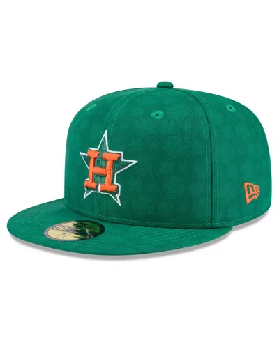 New Era Men's Kelly Green Houston Astros St. Patrick's Day 59fifty Fitted Hat