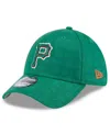 New Era Men's Kelly Green Pittsburgh Pirates St. Patrick's Day 39thirty Flex Hat In Kelly Green