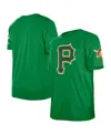 New Era Men's Kelly Green Pittsburgh Pirates St. Patrick's Day Shamrock Fill T-shirt In Green