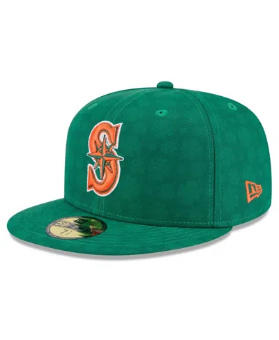 New Era Men's Kelly Green Seattle Mariners St. Patrick's Day 59fifty Fitted Hat