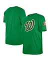 New Era Men's Kelly Green Washington Nationals St. Patrick's Day Shamrock Fill T-shirt In Green