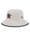 New Era Men's Khaki Houston Astros 2024 Fourth Of July Bucket Hat In Khaki