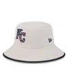 New Era Men's Khaki Kansas City Royals 2024 Fourth Of July Bucket Hat In Khaki