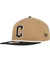 New Era Men's Khaki/black Philadelphia Phillies Golfer Snapback Hat In Khaki,black