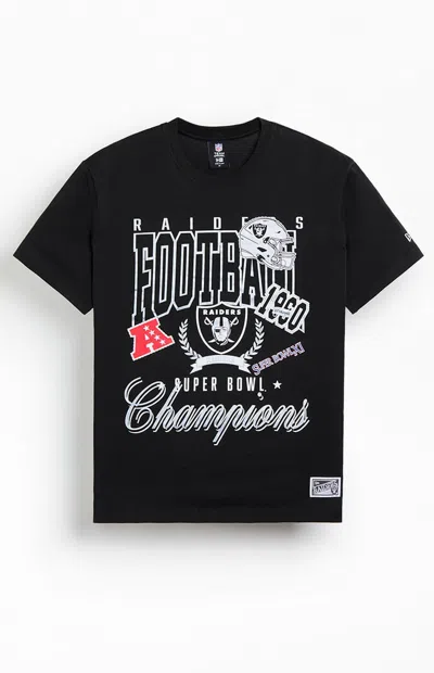 New Era Men's Las Vegas Raiders Sports Class T-shirt In Black