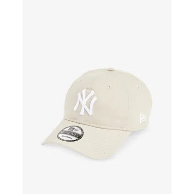 New Era Mens Light Beige 9twenty New York Yankees Cotton Cap