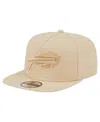 New Era Men's Light Beige Buffalo Bills Color Pack A-frame 9fifty Snapback Hat In Nude