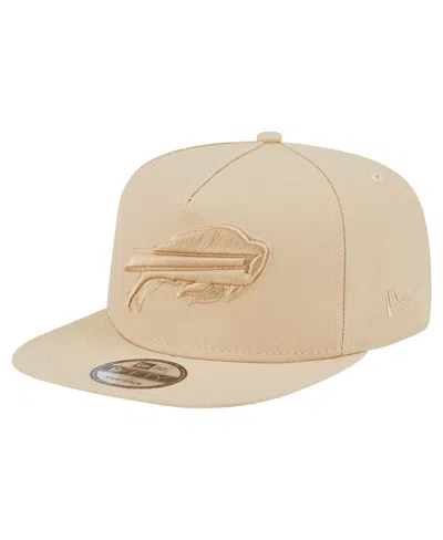 New Era Men's Light Beige Buffalo Bills Color Pack A-frame 9fifty Snapback Hat In Nude