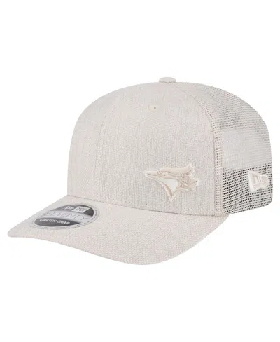 New Era Men's Light Beige Toronto Blue Jays Flawless 9seventy Stretch Snap Hat