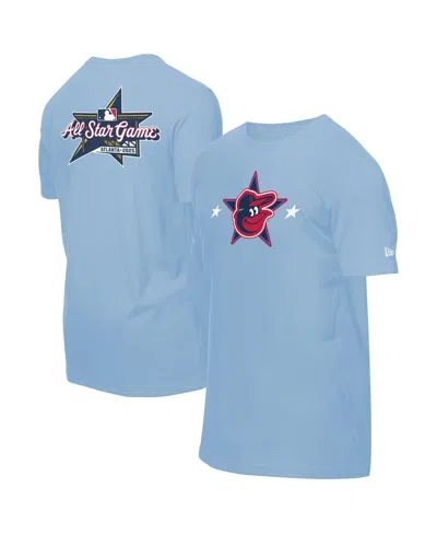 New Era Men's Light Blue Baltimore Orioles 2025 Mlb All-star Game Workout T-shirt