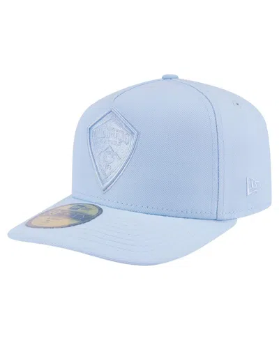 New Era Men's Light Blue Colorado Rapids Color Pack A-frame 59fifty Fitted Hat