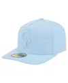 New Era Men's Light Blue Colorado Rockies Color Pack A-frame 59fifty Fitted Hat