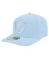 New Era Men's Light Blue Las Vegas Raiders Color Pack A-frame 59fifty Fitted Hat In Light Blue