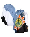 New Era Men's Light Blue San Antonio Spurs 2024/25 City Edition Full-zip Windbreaker Jacket In Light Blue
