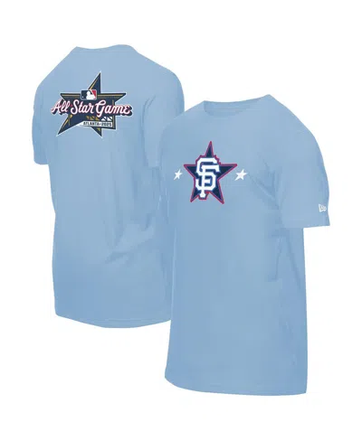New Era Men's Light Blue San Francisco Giants 2025 Mlb All-star Game Workout T-shirt