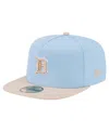 New Era Men's Light Blue/cream Detroit Tigers Two-tone Color Pack A-frame 59fifty Fitted Hat In Blue