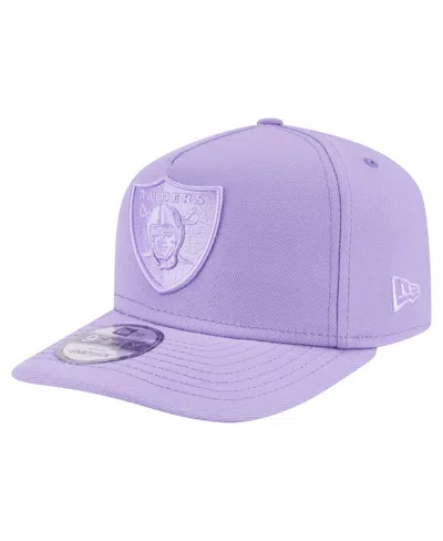 New Era Men's Light Purple Las Vegas Raiders Color Pack 9fifty Snapback Hat