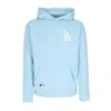 New Era Men's Lightweight Hoodie Mlb League Essentials Os Hoodie Losdod Chrome Blue/white In Blue
