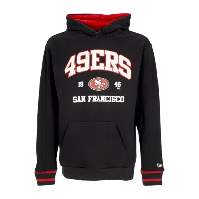 New Era Men's Lightweight Hoodie Nfl Oversized Hoodie Saf49e Black/scarlet