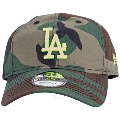 New Era Men's Logo Embroidered Camouflage Cap In Green