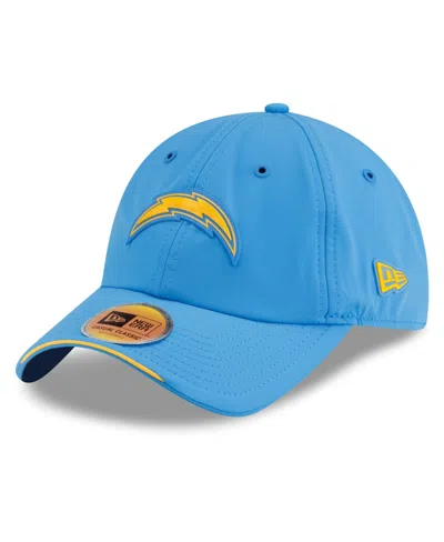 New Era Men's Los Angeles Chargers Adjustable Casual Classic Baseball Cap In Powder Blue