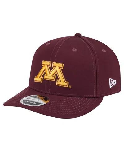 New Era Men's Maroon Minnesota Golden Gophers Low Profile 9fifty Snapback Hat