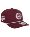 New Era Men's Maroon Texas A&m Aggies Coolera 9seventy Rope Stretch-snap Hat In Brown