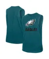 New Era Men's Midnight Green Philadelphia Eagles Leisure Collection Tank Top In Green