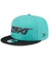 New Era Men's Mint/black 23xi Racing 9fifty Snapback Hat In Mint Black