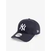New Era Mens Navy 9forty New York Yankees Cotton-twill Cap In Navy