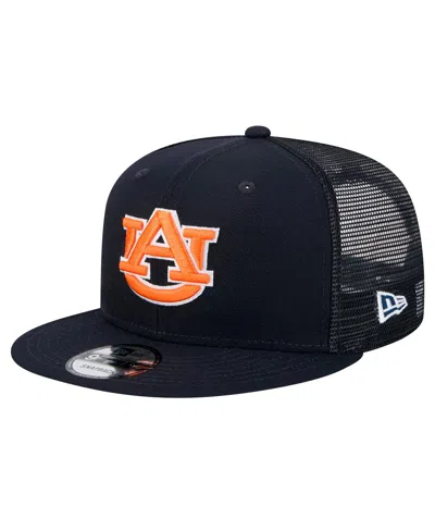 New Era Men's Navy Auburn Tigers 9fifty Trucker Snapback Hat