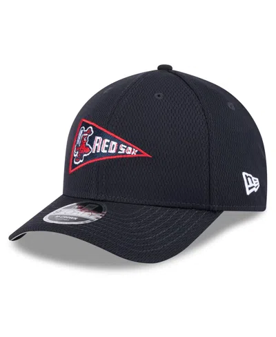 New Era Men's Navy Boston Red Sox 2025 Mlb Clubhouse 9forty M-crown Adjustable Hat