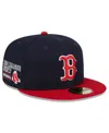 New Era Men's Navy Boston Red Sox Big League Chew Team 59fifty Fitted Hat In Navy