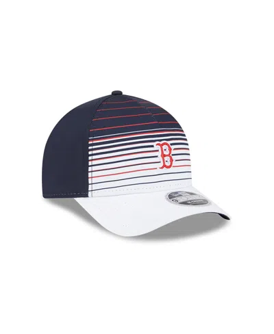 New Era Men's Navy Boston Red Sox Gradient 9forty M-crown Adjustable Hat