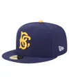 New Era Men's Navy Brooklyn Cyclones Authentic Collection 59fifty Fitted Hat