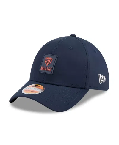 New Era Men's Navy Chicago Bears 2025 Sideline 39thirty Flex Hat In Blue