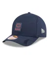New Era Men's Navy Chicago Bears 2025 Sideline M-crown 9forty Adjustable Hat In Blue