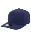 New Era Men's Navy Colorado Rockies Color Pack A-frame 59fifty Fitted Hat