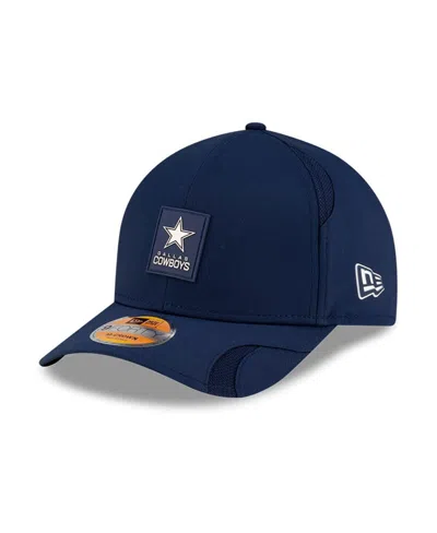 New Era Kids' Men's Navy Dallas Cowboys 2025 Sideline M-crown 9forty Adjustable Hat In Blue