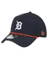 New Era Men's Navy Detroit Tigers 39thirty A-frame Perforated Flex Hat In Blue