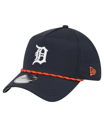 New Era Men's Navy Detroit Tigers 39thirty A-frame Perforated Flex Hat In Blue