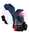 New Era Men's Navy Golden State Warriors 2024/25 City Edition Full-zip Windbreaker Jacket In Navy